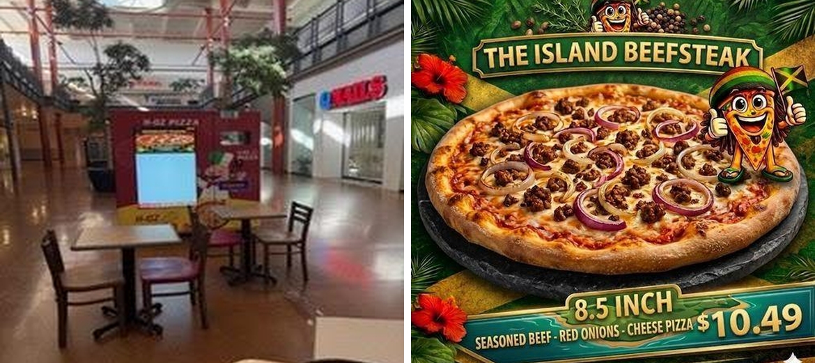 Hursefield Global LLC H-OZ Pizza Menu